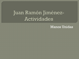 Juan Ramón Jiménez- Juegos