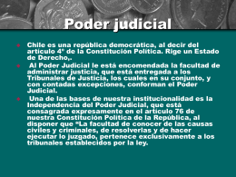 Poder judicial - Patricio Alvarez Silva
