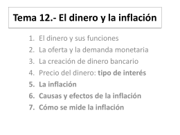 Tema 12.- El dinero