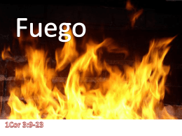 Fuego - Iglesia Cristiana Evangélica de Chamartín