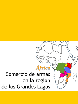 África: Comercio de armas en la región
