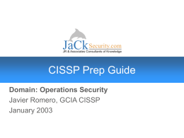 CISSP Prep Guide