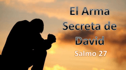 El Arma Secreta de David