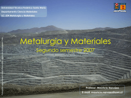 Metalurgia y Materiales - RAMOS ON