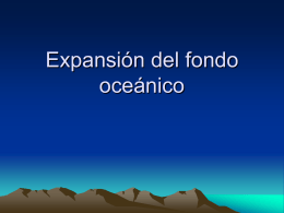 Expansión del fondo oceánico