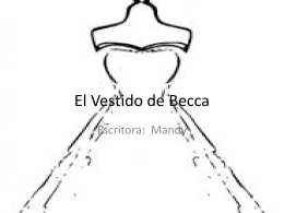 El Vestido de Becca