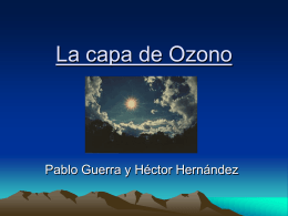 La capa de Ozono - FISICA.QUIMICA.ASTRONOMIA | IES