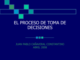 TOMA DE DECISIONES - Atlantic International