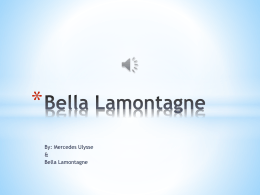 Bella Lamontagne