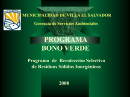 Diapositiva 1 - Portal Municipalidad de Villa El