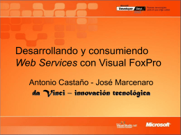 Web Services y Visual FoxPro 7