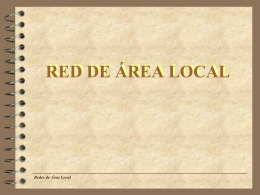 RED DE ÁREA LOCAL - IES1CTO