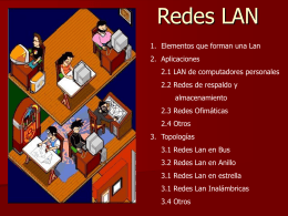LAN (Redes de Área Local) -