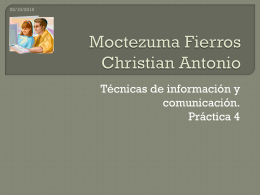 Moctezuma Fierros Christian Antonio