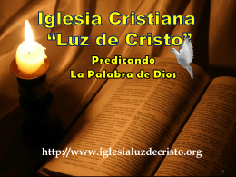 LA VERDADERA GRACIA - Iglesia Cristiana Luz de