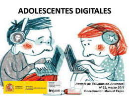 ADOLESCENTES DIGITALES - Injuve, Instituto de la