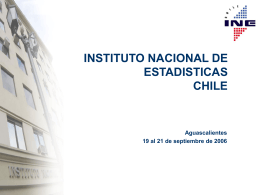 Instituto Nacional de Estadísticas de Chile