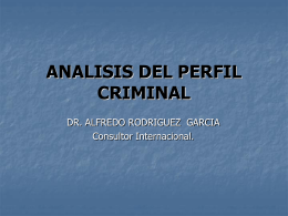 PERFIL CRIMINAL - Justicia Forense