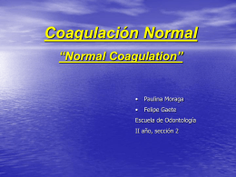 Diapositiva 1 - Odontologia 2007 Umayor
