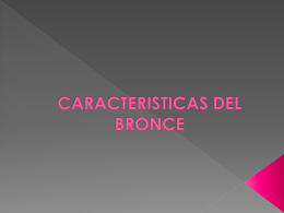CARACTERISTICAS DEL BRONCE - materialesfull