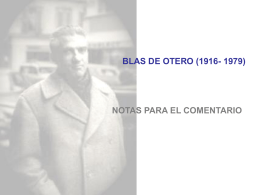 BLAS DE OTERO (1916-1979) - Materiales de Lengua y