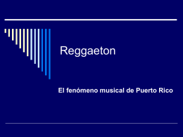 Reggaeton - MIT - Massachusetts Institute of