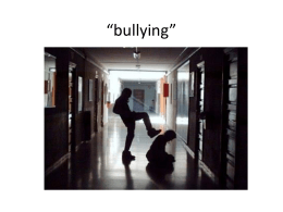 bullying”