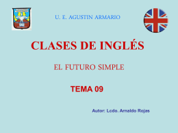 Diapositiva 1 - U. E. Agustín Armario | Liceo