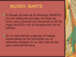 MUSEO MARTE - estrategias de lateralidad |