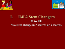 U4L2 Stem Changers O to UE