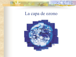 La capa de ozono - C.P.E.T. RIO GRANDE