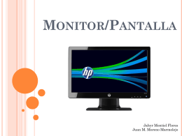 Monitor/Pantalla