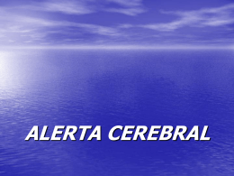 ALERTA CEREBRAL