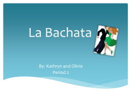 La Bachata - Rodgers - clases de Español