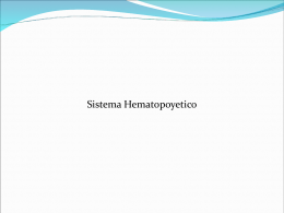 Sistema hematopoyético ( Motivos de consulta)