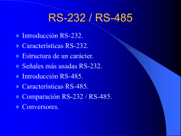 RS-232 Y RS-485