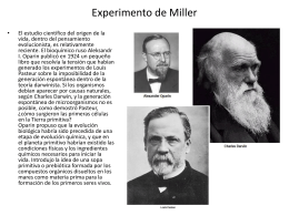 Experimento de Miller