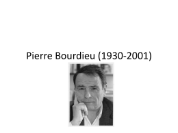 Pierre Bourdieu (1930