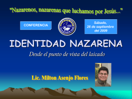 Diapositiva 1 - Iglesia del Nazareno