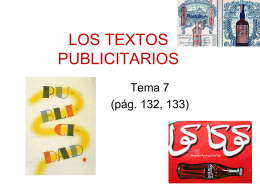 LOS TEXTOS PUBLICITARIOS - lenguayliteraturasoto -