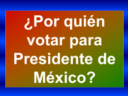 Diapositiva 1 - MEXICO MAXICO, Con M de México