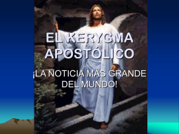 EL KERYGMA APOSTÓLICO
