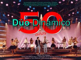 Dúo Dinámico-50 aniversario