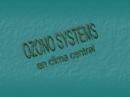 OZONO SYSTEMS EN CLIMA CENTRAL
