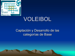 VOLEIBOL - FeVA - Federación del Voleibol