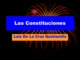 Las Constituciones