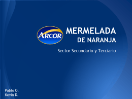 MERMELADA DE NARANJA - Almagro