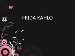 FRIDA KAHLO - Terapeutascr`s Blog | Just another