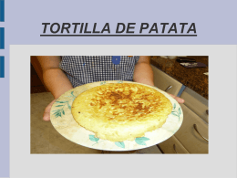 TORTILLA DE PATATA