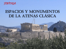 Espacio y monumentos de la Atenas clásica